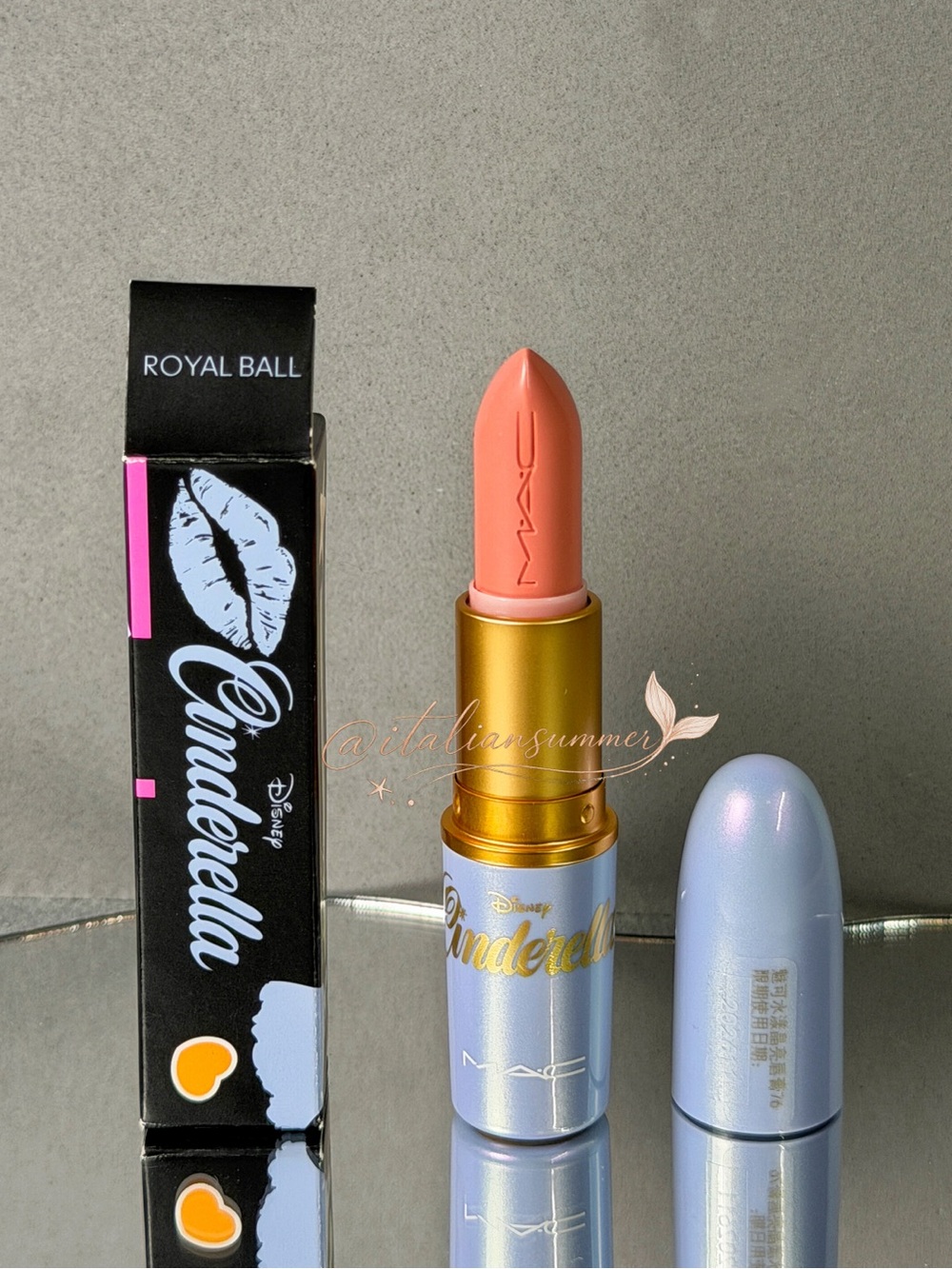MAC Disney Cinderella Royal Ball Lustreglass Lipstick 2024 Limited Edition NIB